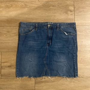 Denim skirt
